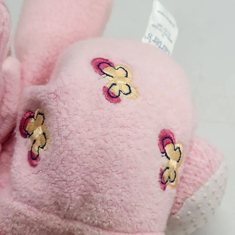 Vtg Carters Emu Namae Musical Crib Pull Elephant Plush 7